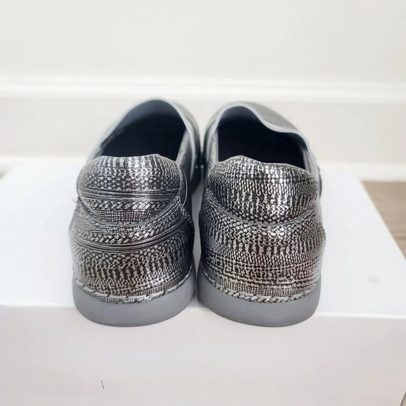 Alegria Glee Chain Mail Grey Gray Black Slip On Athletic Leather Shoes 35 5 5.5 - Picture 6 of 11